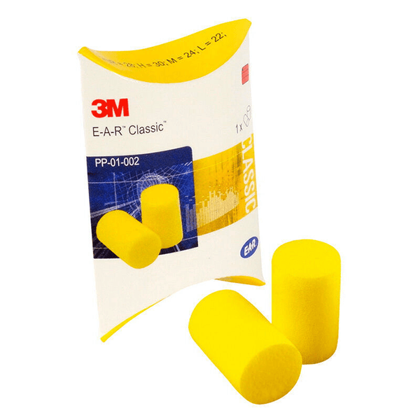 3M E.A.R Classic Disposable Foam Ear Plugs
