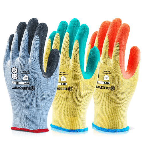 10 PACK - Click 2000 MP1 Multi Purpose Safety Gloves