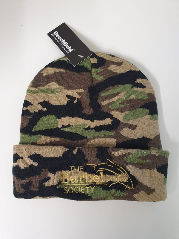 Barbel Society Jungle Camo Beanie Hat